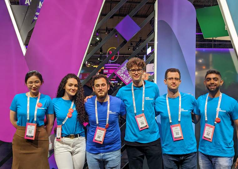 Volunteer team at VivaTech Paris