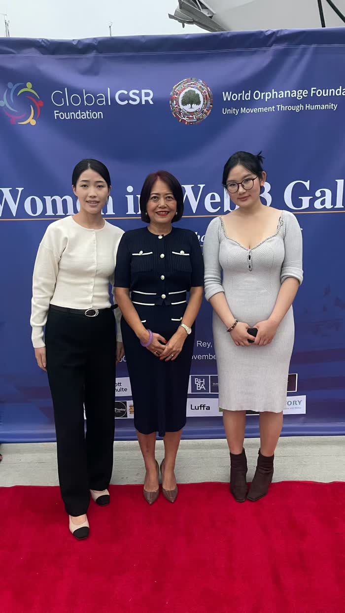 Coco Wang at the Women in Web3 Gala
